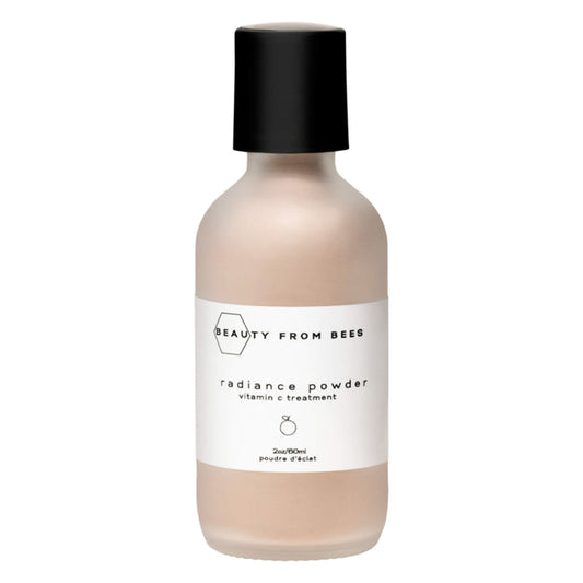 Bottle of Beauty From Bees Radiance Powder - Vitamin C Treatment 2oz