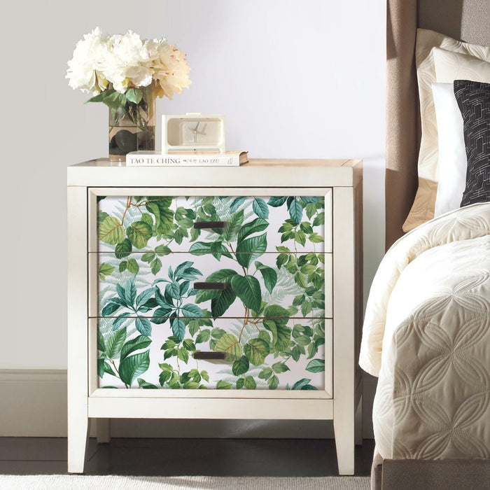Rainforest Green Leaves Peel & Stick Wallpaper - EonShoppee