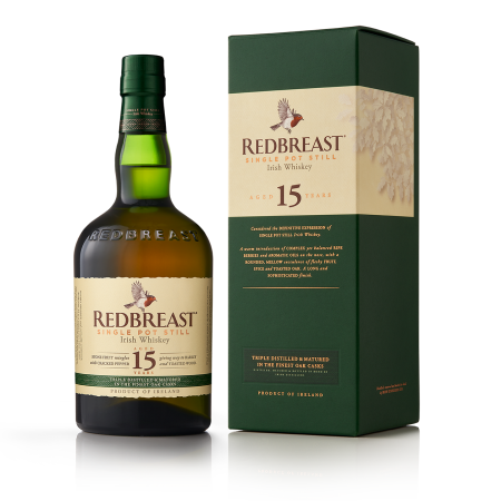 Redbreast 15 Years Old Single Pot Still Irish Whiskey
