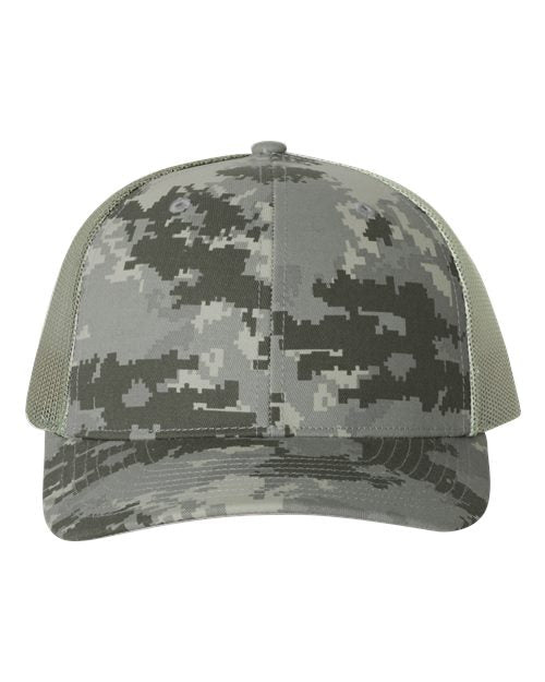 Military Digital Camo/ Light Green / Adjustable