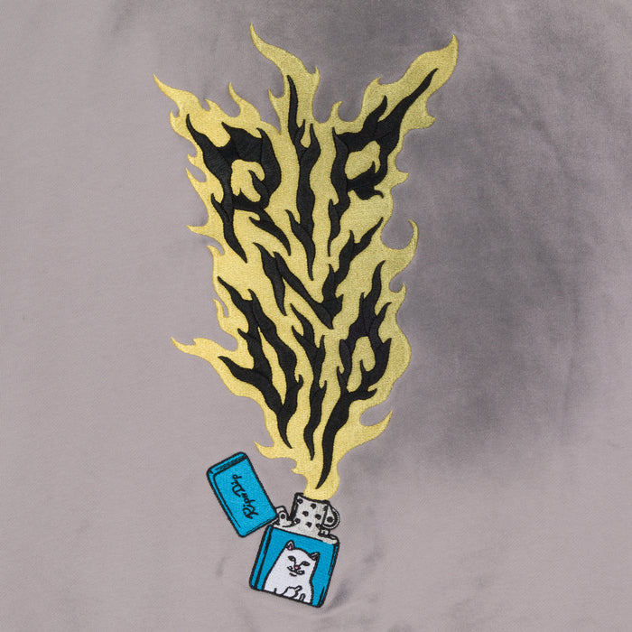 RIPNDIP Ripnlit Hoodie (Charcoal Faded Wash)