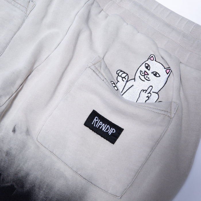 351538 Ripntail Sweatpants (Tan/Black Stripe Dye)