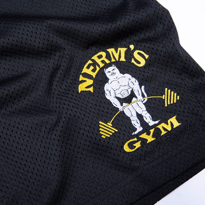 RIPNDIP Ripped n Dipped Mesh Shorts (Black)