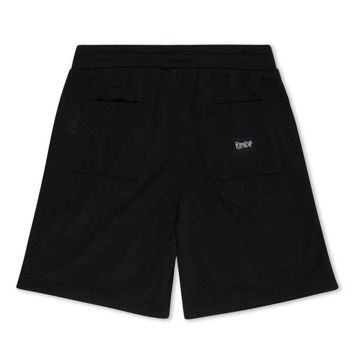 RIPNDIP Ripped n Dipped Mesh Shorts (Black)