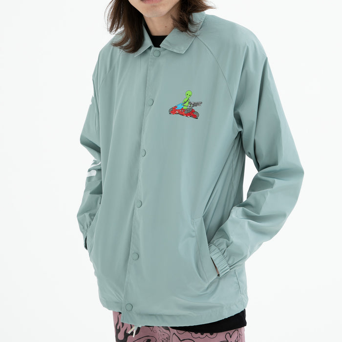 RIPNDIP Runaway Coaches Jacket (Pine)