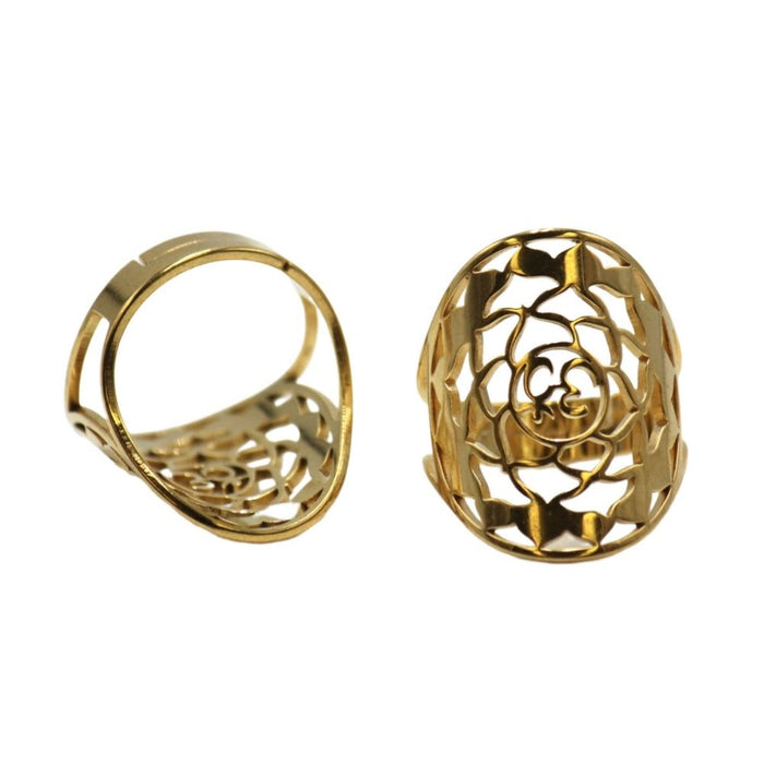 Sacred Geo Ring - OM Gold