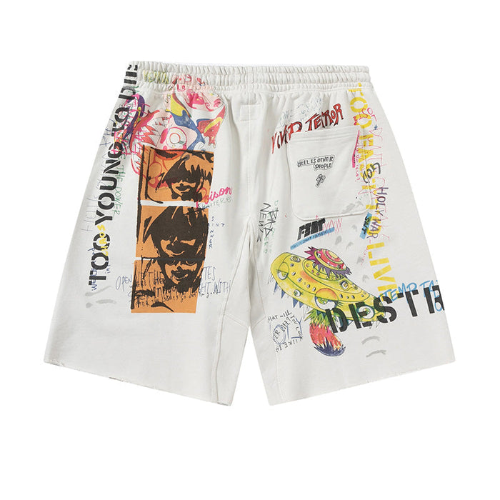 SAINT MICHAEL X Takashi Murakami  Graff Sweatshort