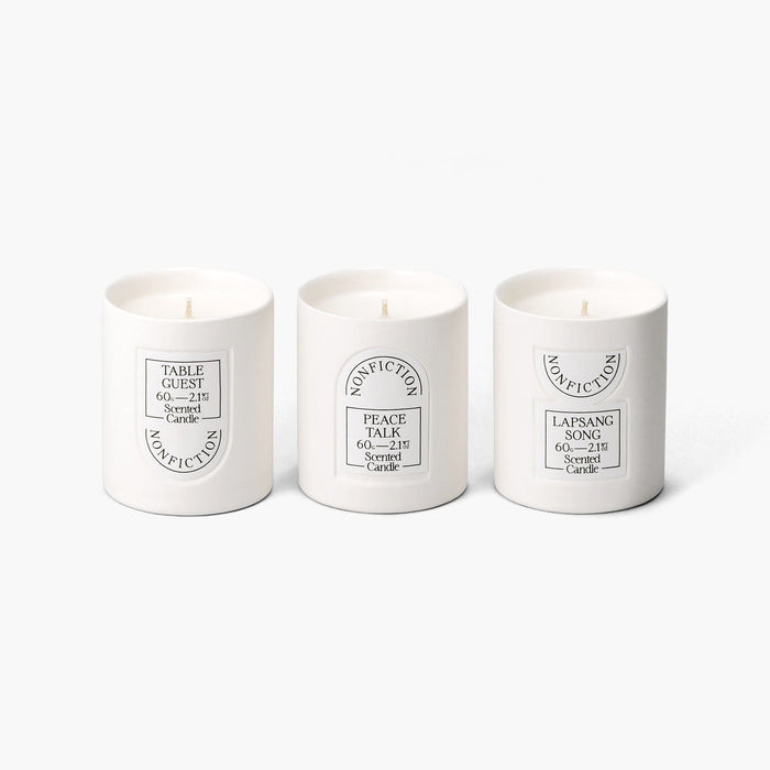 NONFICTION Gift Set 60g Scented Candle Mini Trio
