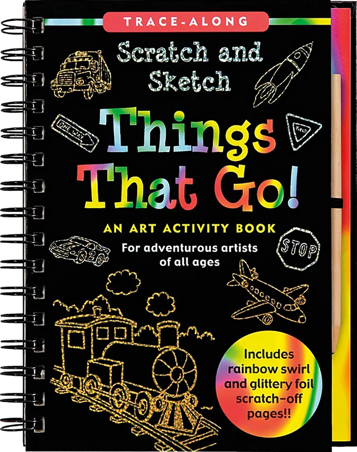 Scratch & Sketch - Things That Go