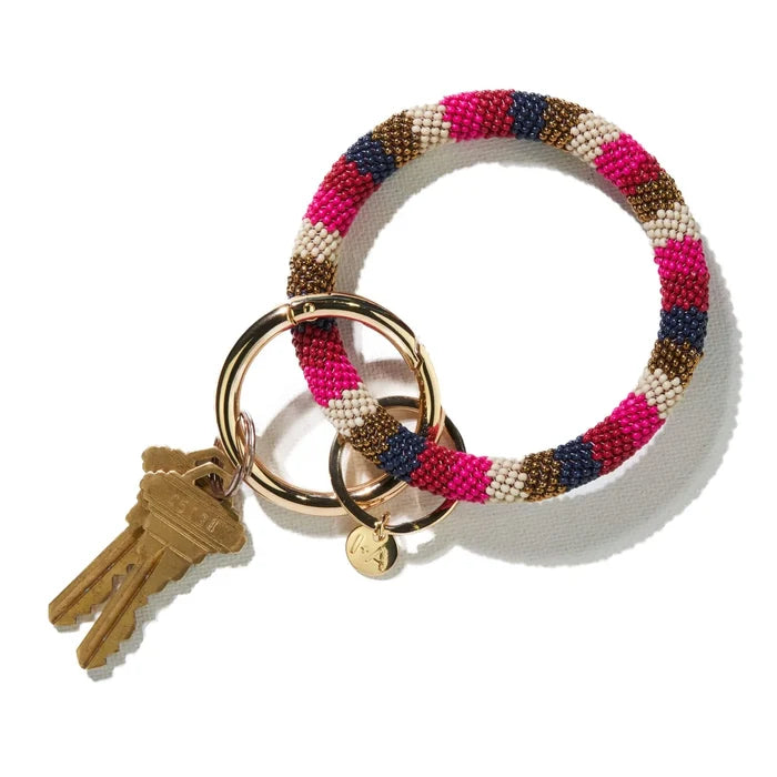 Seed Bead Key Ring