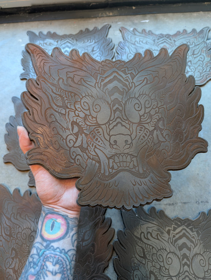 SENTINEL COLD CAST METAL WALL PLAQUE