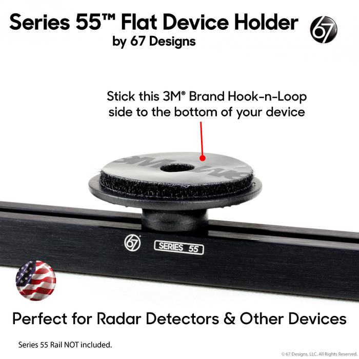 Series 55 Flat Holder for Radar and other Flat Bottom Devices