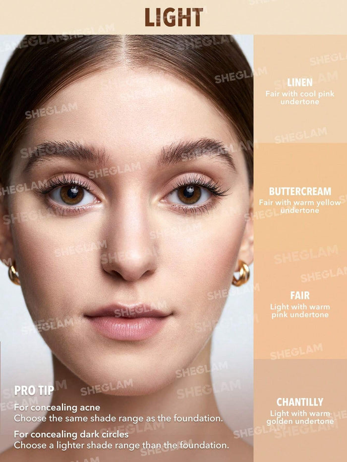 Sheglam Perfect Skin High Coverage Concealer 4.5g - Fair