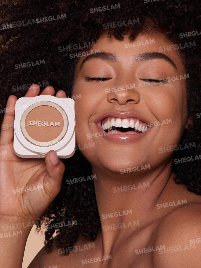 Sheglam Skin-Focus High Coverage Powder Foundation- Golden