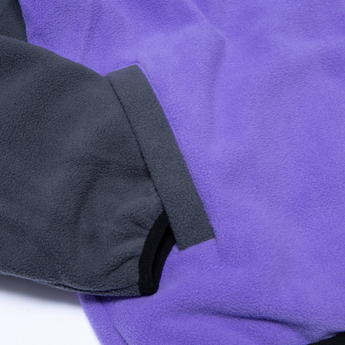 RIPNDIP Shmoody Polar Fleece Quilted Reversible Jacket (Clay/Purple)