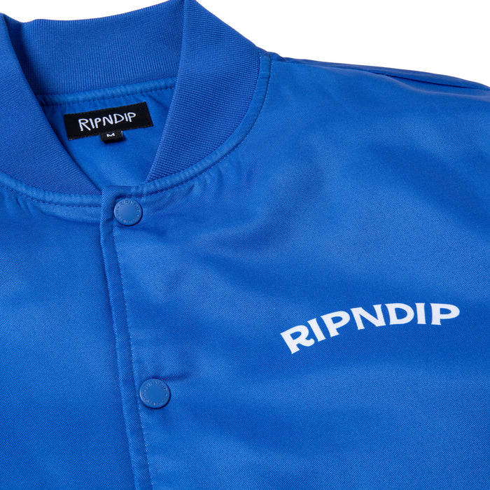 RipNDip Show Biz Poly Varsity Jacket (Blue)