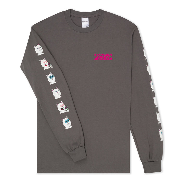 RIPNDIP Shroom Diet Long Sleeve (Charcoal)