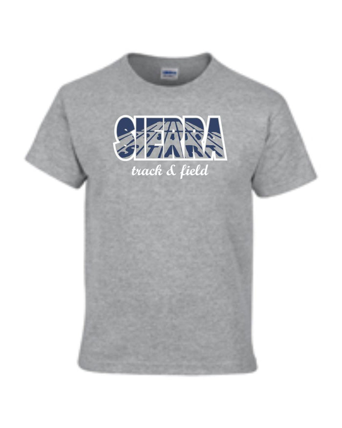 Sierra Track & Field Start Tee- Matte or Glitter