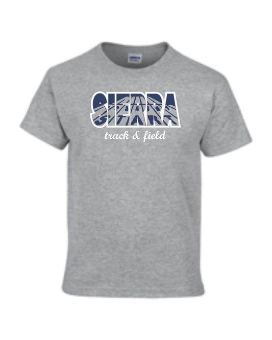 Sierra Track & Field Start Tee- Matte or Glitter
