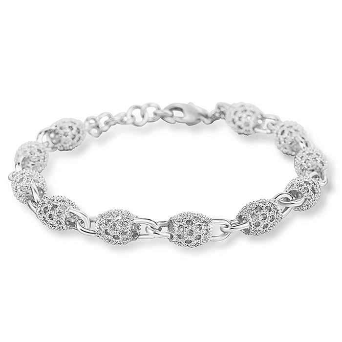 Silver Plated Bracelet Chain Bracelet
