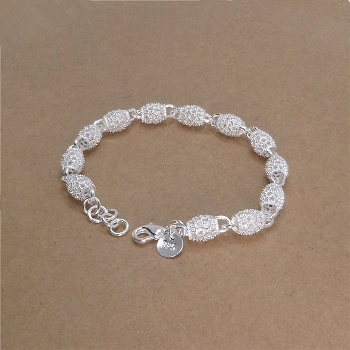 Silver Plated Bracelet Chain Bracelet