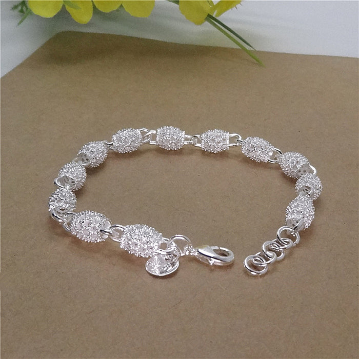 Silver Plated Bracelet Chain Bracelet