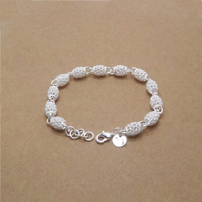 Silver Plated Bracelet Chain Bracelet