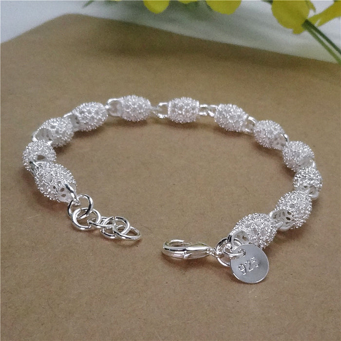 Silver Plated Bracelet Chain Bracelet