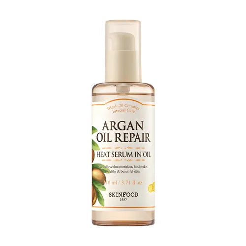 SKINFOOD Argan Oil Repair Plus Heat In Serum In Oil زيت الاركان الواقي من الحرارة