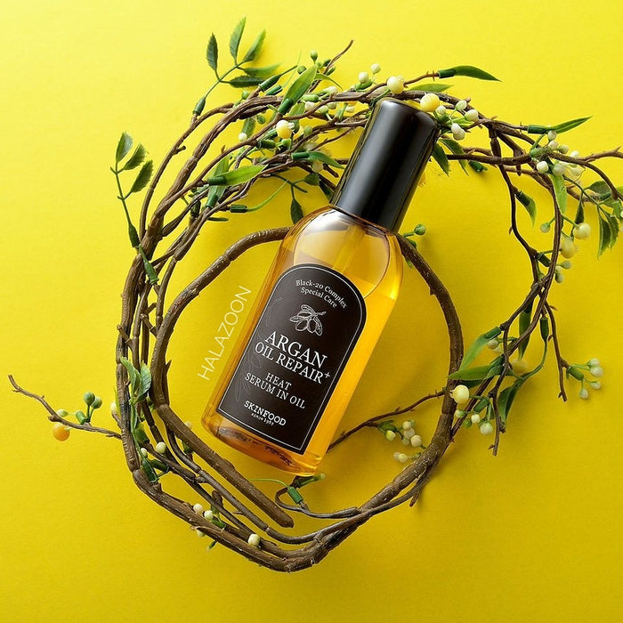 SKINFOOD Argan Oil Repair Plus Heat In Serum In Oil زيت الاركان الواقي من الحرارة