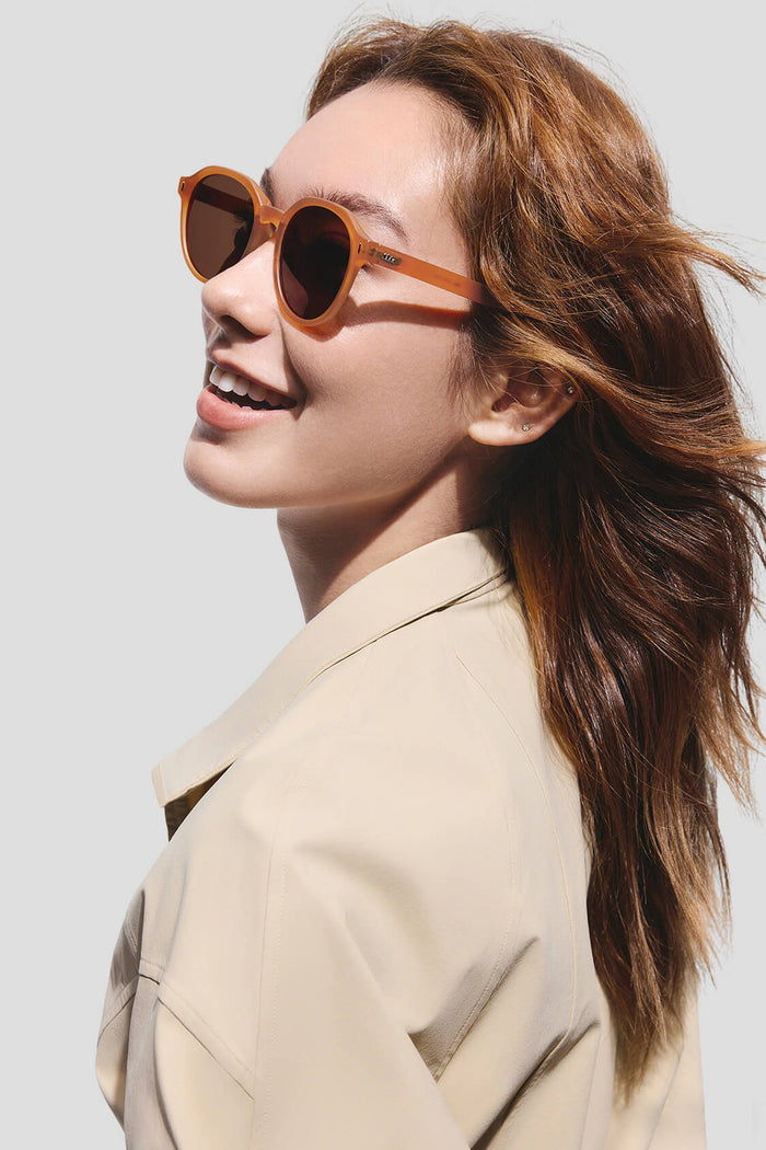 Small Round Frame Sunglasses UV 400 FD018/FD427