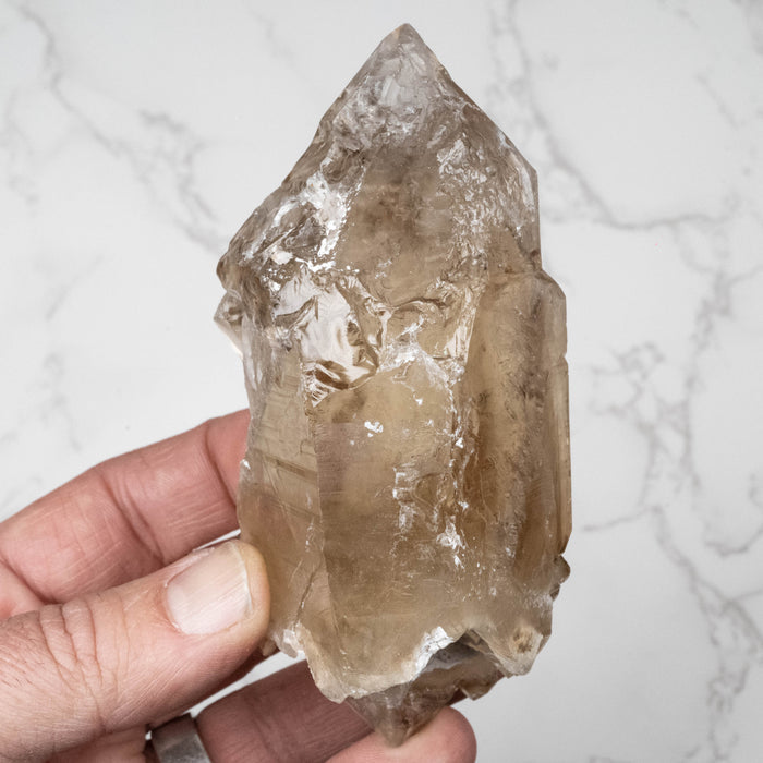 Smoky Citrine Crystal 392 g 117x61mm *DING - InnerVision Crystals