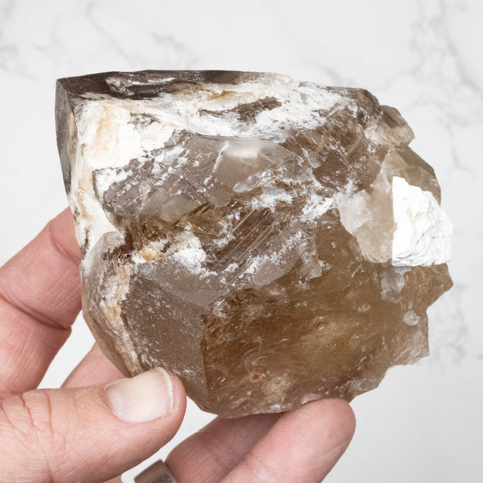 Smoky Citrine Crystal 413 g 101x77mm - InnerVision Crystals