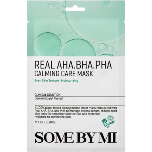 Some By Mi Real AHA.BHA.PHA Calming Care Mask
