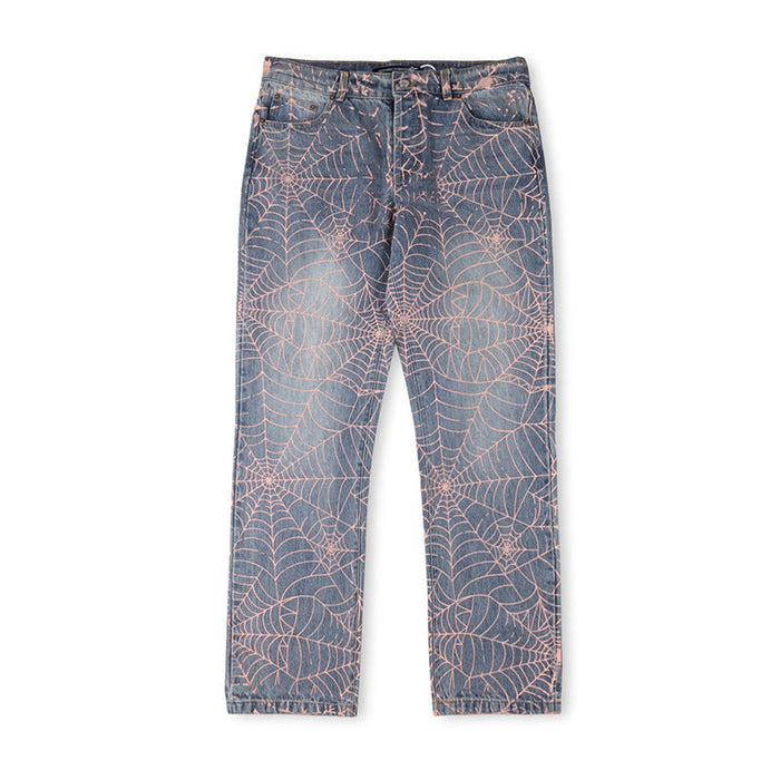 Sp5der AOP Vintage 501 Denim