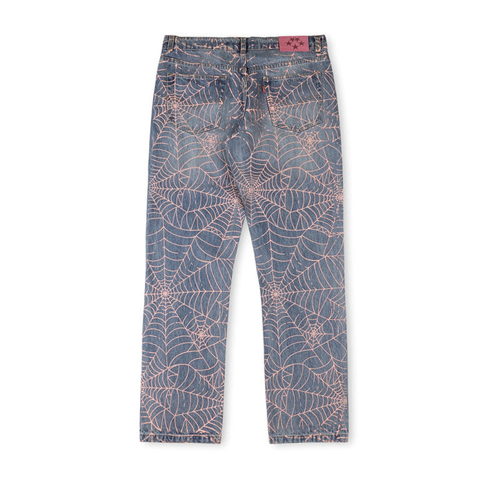 Sp5der AOP Vintage 501 Denim