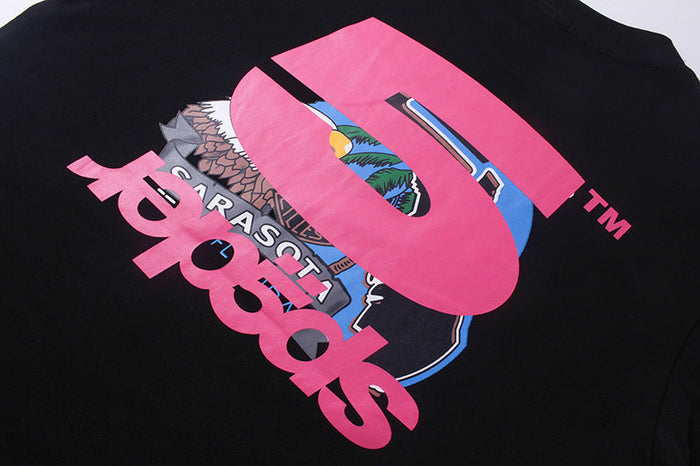 Sp5der x Harley Davidson Vintage T-Shirt Black
