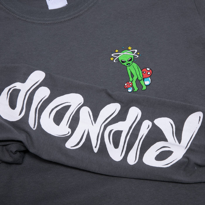 RIPNDIP Space Gang Long Sleeve (Charcoal)