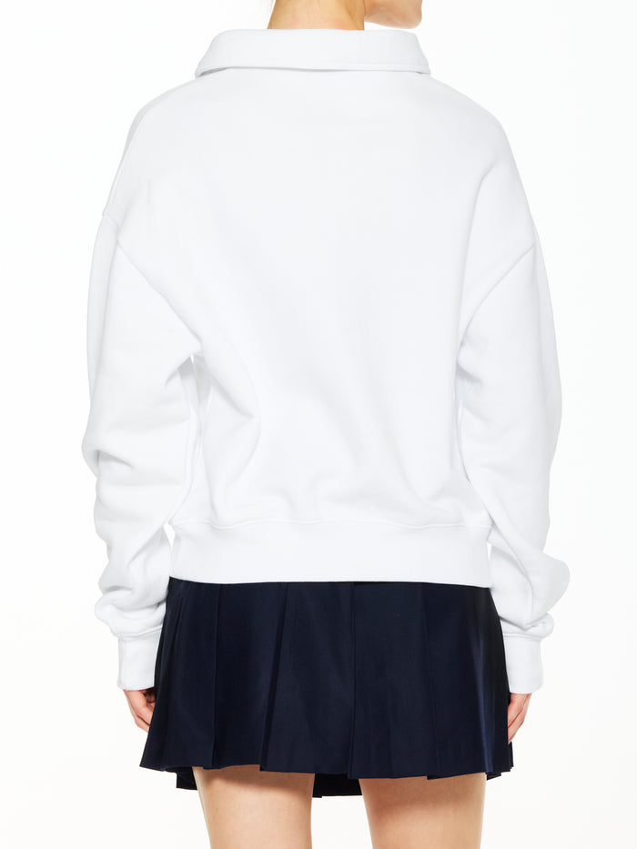 Sporty & Rich NY Crest Embroidered Polo