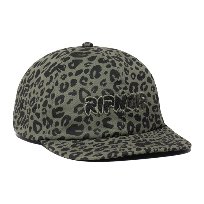 RIPNDIP Spotted 6 Panel Strapback (Olive)