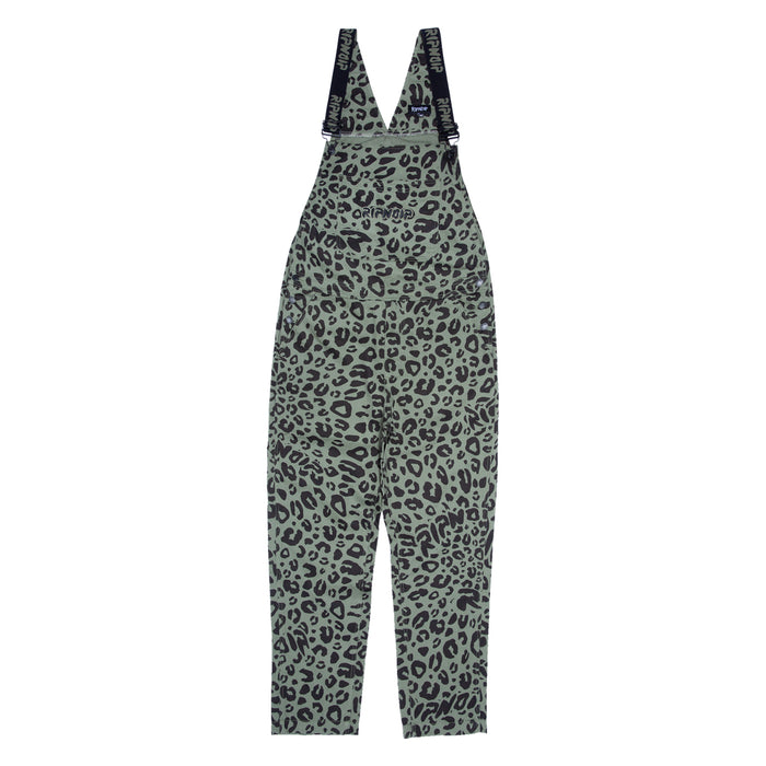 RIPNDIP Spotted Cotton Twill Overalls (Olive)