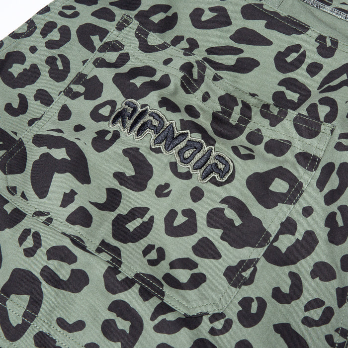 RIPNDIP Spotted Cotton Twill Overalls (Olive)