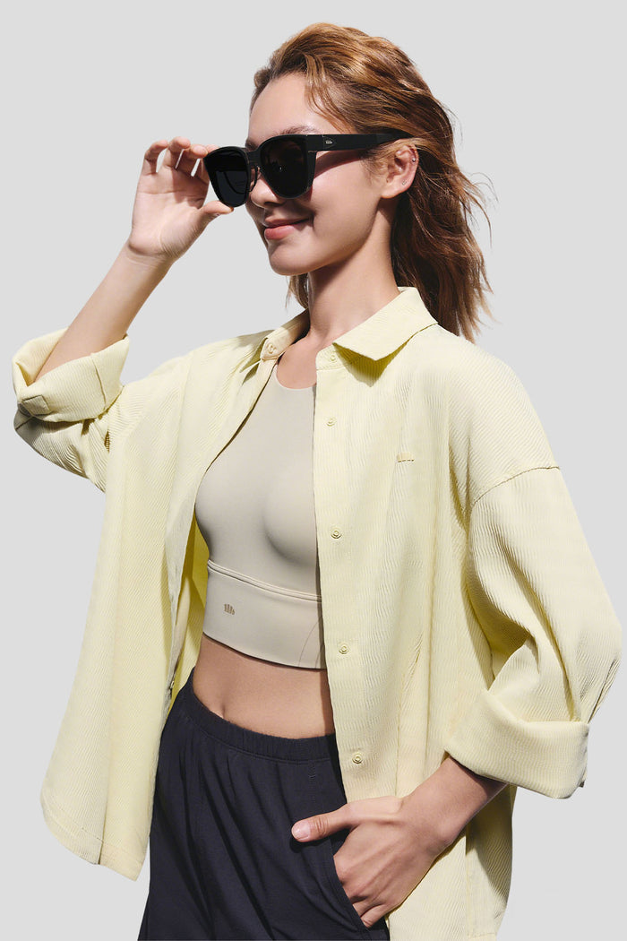 Square-Round Frame Prescription Fit-Over Sunglasses UV 400 FD008