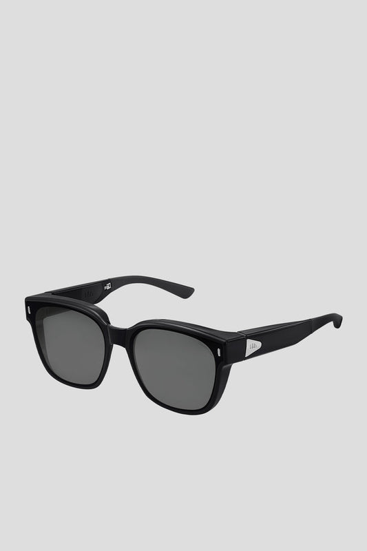 Square-Round Frame Prescription Fit-Over Sunglasses UV 400 FD013