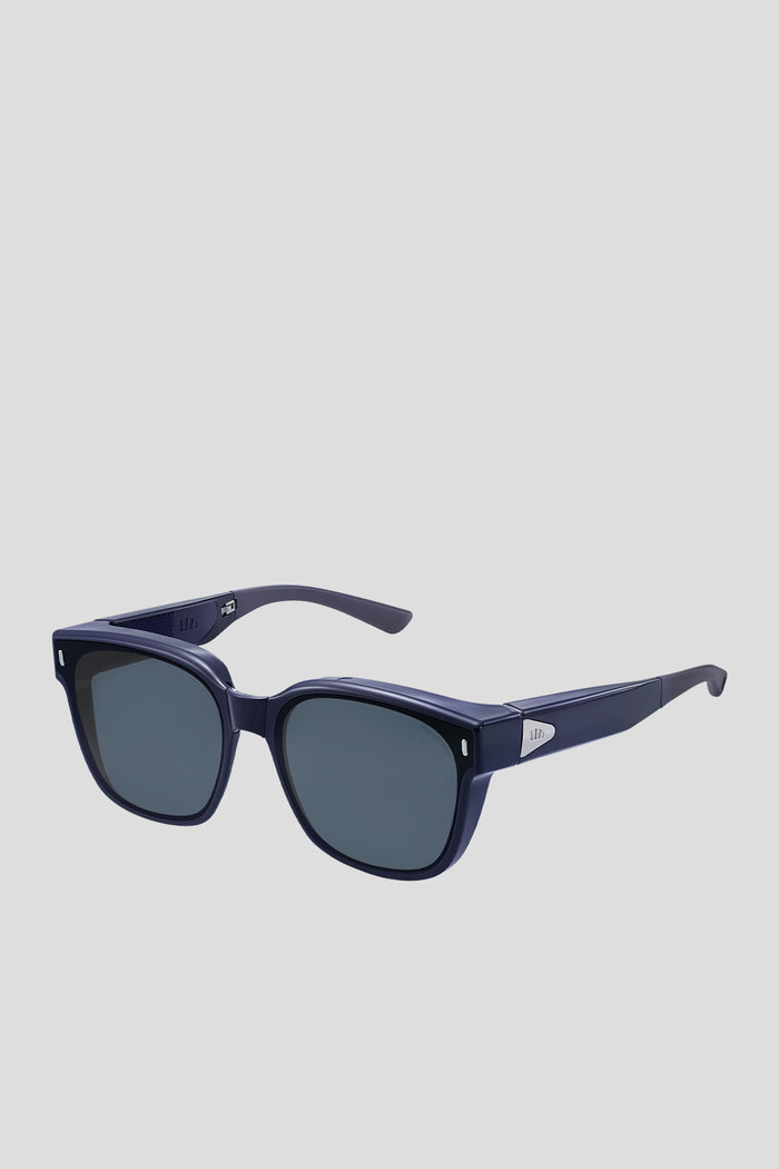 Square-Round Frame Prescription Fit-Over Sunglasses UV 400 FD013