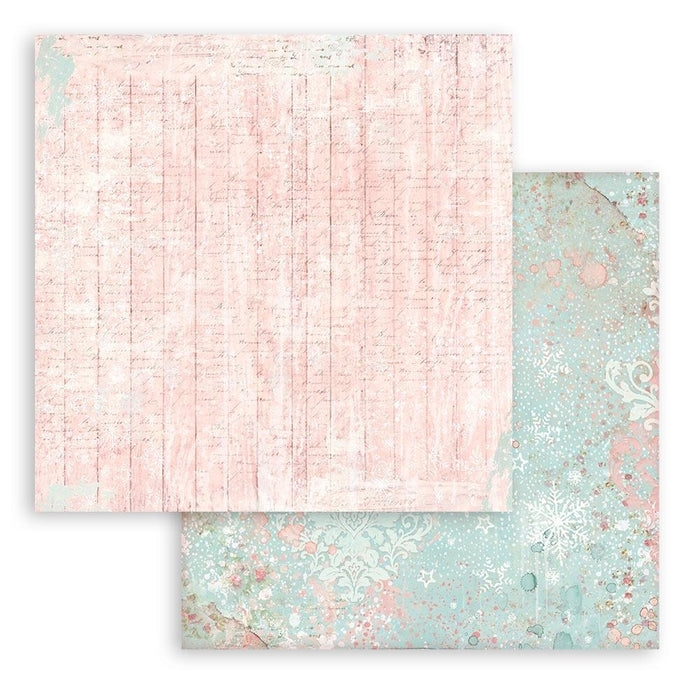 Stamperia Double-Sided Paper Pad 12"X12" - Sweet Winter Backgrounds