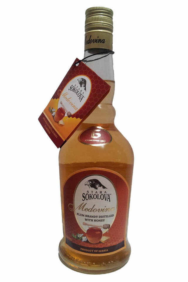 Stara Sokolova Medovina Plum Brandy with Honey