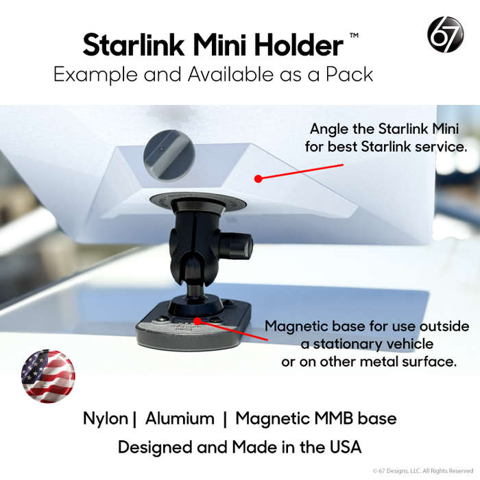 Starlink Mini Holder Pack