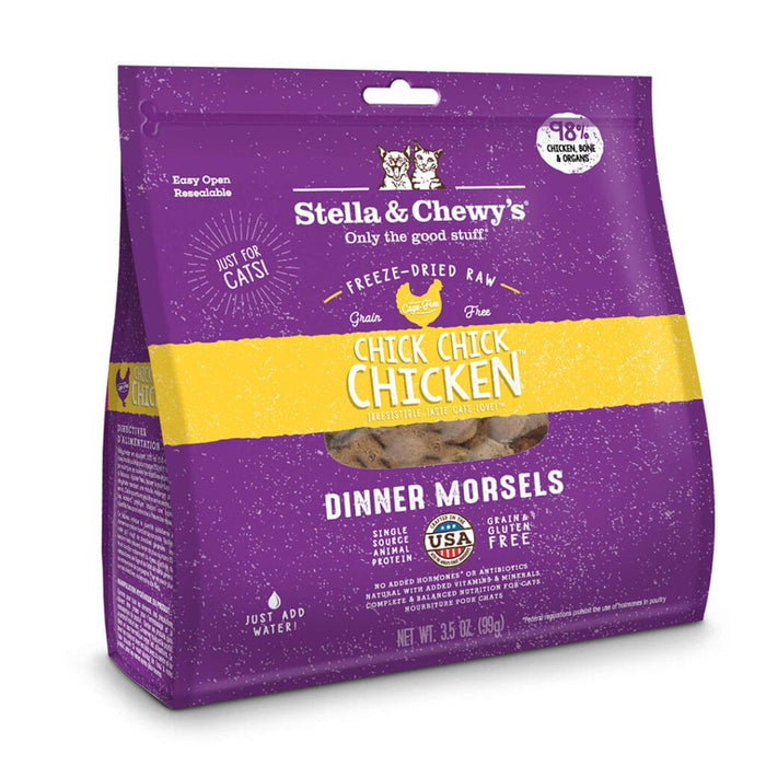 Stella & Chewy's Freeze-Dried Chick Chick Chicken Cat Dinner Morsels