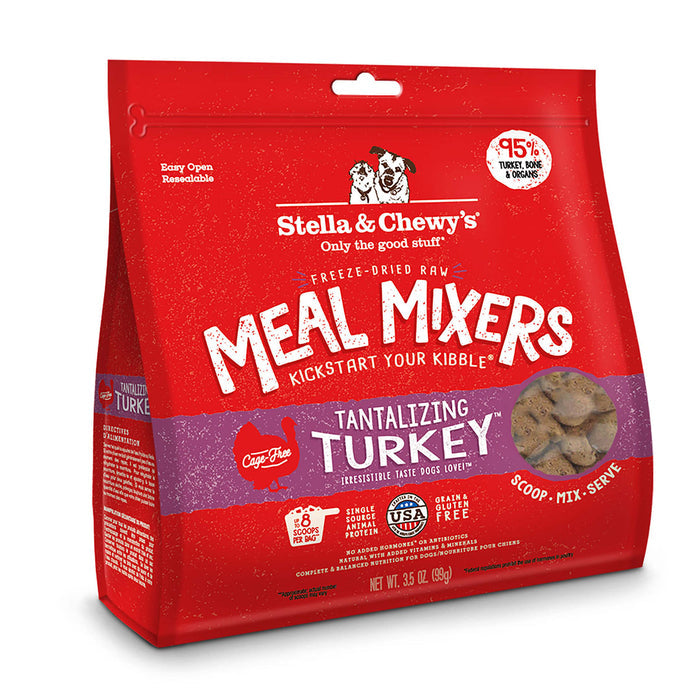 Stella & Chewy's Freeze-Dried Tantalizing Turkey Meal Mixer for Dogs